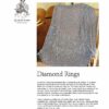 Diamond Rings Pi Shawl Knitting Pattern 12