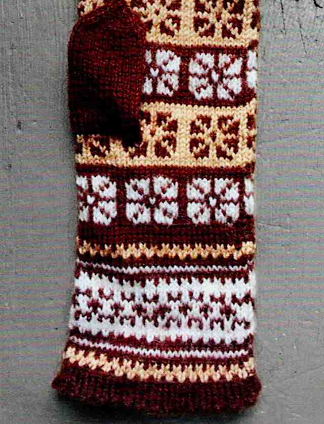 North America developed new ways of knitting cosy mittens 8